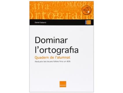 Livro Dominar LOrtografia. Quadern De L´Alumnat de Daniel Gabarro (Valenciano)