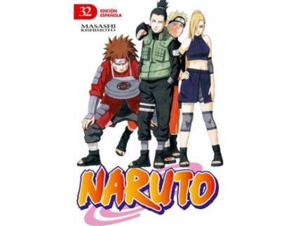 Livro Naruto 32 de Masashi Kishimoto (Espanhol)