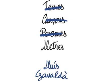 Livro Lletres de Lluís Gavaldà