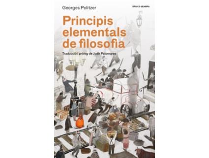 Livro Principis Elementals De Filosofia de Georges Politzer (Catalão)