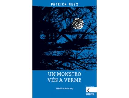 Livro Un Monstro Vén A Verme de Patrick Ness (Galego)