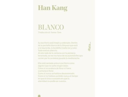 Livro Blanco de Han Kang (Espanhol)
