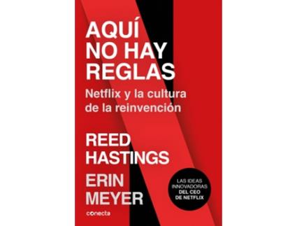 Livro Aquí No Hay Reglas de Reed Hastings (Espanhol)