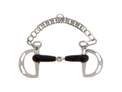 Kimblewick de Borracha de Junta Única Prateado 13.5 Cmsefton