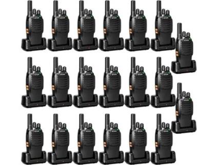H777 Talkie Walkie, Base De Carregamento, Tipo C, Alarme De Emergência, Vox, Talkie Walkie Recarregável Para Escolas, Fábricas Retevis (20 Peças)