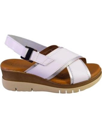 Sandálias de Mulher JORDANA 4199-ZETA SANDALIAS DE MUJER PIEL BLANCO