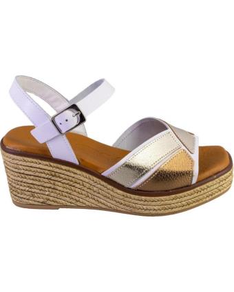 Sandálias de Mulher JORDANA 4511-GIRASOL SANDALIAS DE MUJER PIEL BLANCO