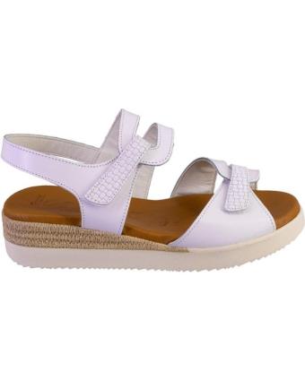 Sandálias de Mulher JORDANA 681-2489 SANDALIAS DE MUJER PIEL BLANCO