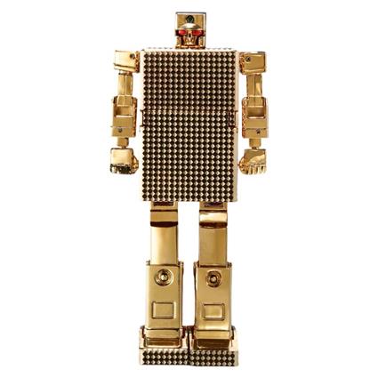 Bandai Tamashii Nations Boneco De Ação Golden Warrior Gold Lightan Soul Of Chogokin Diecast Gx-32sp Gold 13 Cm