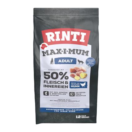 RINTI Max-i-Mum Adult Frango - Pack económico: 2 x 12 kg