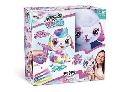 Brinquedo Rocco Giocattoli Cachorrinho De Pelúcia Aerógrafo Interior Pilhas Criança Misto