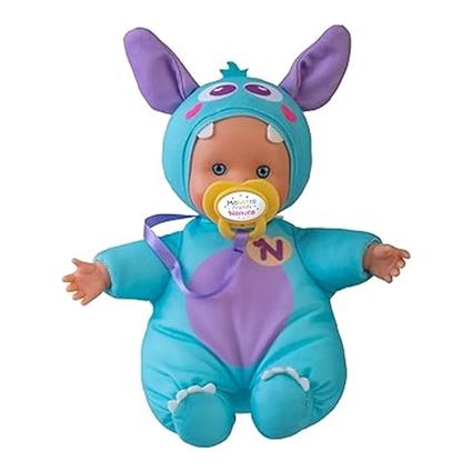 Nenuco Monster Friends Blue, Mini Bebé Monstruito Azul Con Chupete 39868snfnb1000 Fam P25