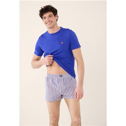 Pijama curto, calções às riscas, Le Slip Francais