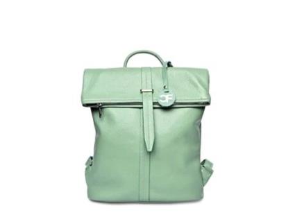 Mochila De Mulher Carla Ferreri Cf Pele Verde
