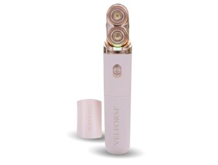 Depilação facial, corporal, facial, depilador elétrico, depilador labial, depilador corporal, perna, com luz LED branca Velform