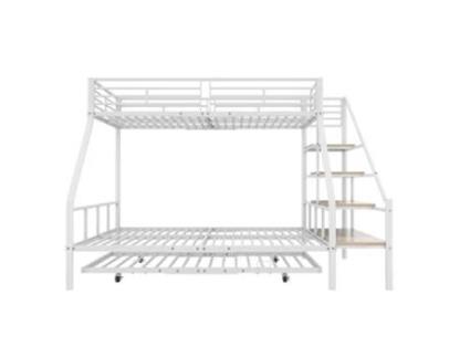 Beliche Gavetão Uytie Ferro Metal Branco (90x200x179)