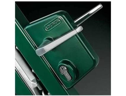 Locinox Vert Lakq U2 Fechadura Tipo Industrial Para Portão Batente Com Caixa Em Alumínio Termolacado E Mecanismo Em Aço Inoxidável Generic