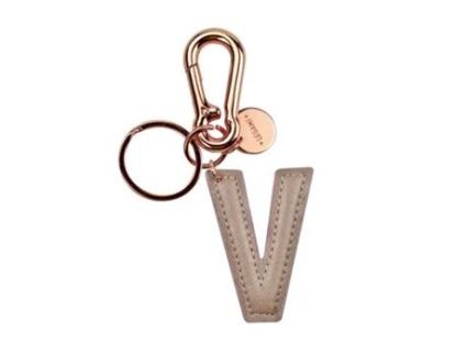 Porta-Chaves Legami Letra V Gold Rose Ink0022