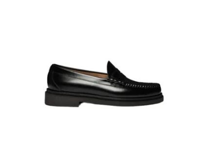 Loafers De Homem G.h. Bass Mocassini Weejuns Step Larson Pele Preto (42.5)