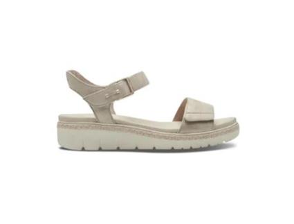 Sandálias Ajustável de Mulher TAMARIS Pele Prateado (36)