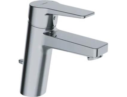 Hansatwist, Waschtisch Einhand Einlochbatterie, Ausladung 123mm, Mit Ablaufgarnitur, Anschluss Über Flexible Druckschläuche, Verchromt Hansa