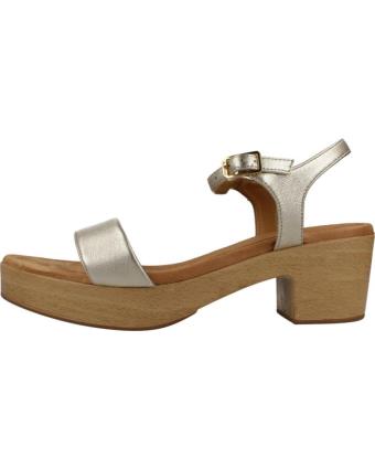 Sandálias de Mulher UNISA SANDALIAS MUJER MODELO IRITA 25 LMT COLOR ORO PLTN