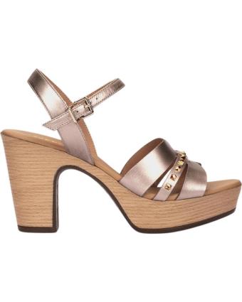 Sandálias de Mulher PEDRO MIRALLES TEJADA METALIZADOS BRONCE