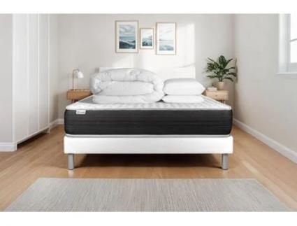 Estrado Completo Ripas Vitalspring Vitalit Branco (140x190)