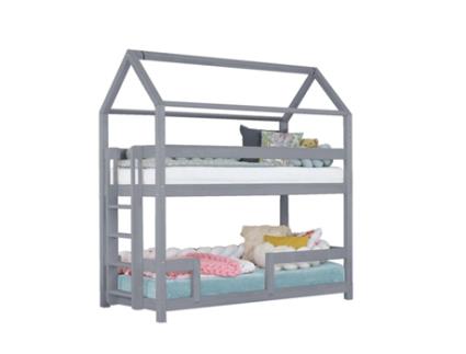 Beliche Cabana Monty 222 cm Cinzento BENLEMI