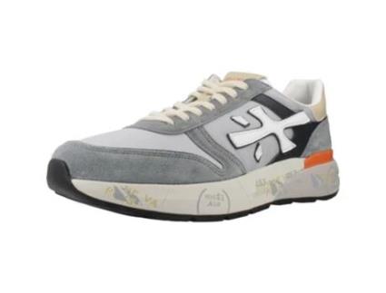 Sapatos De Homem Premiata Mick Tecido Cinzento (41)