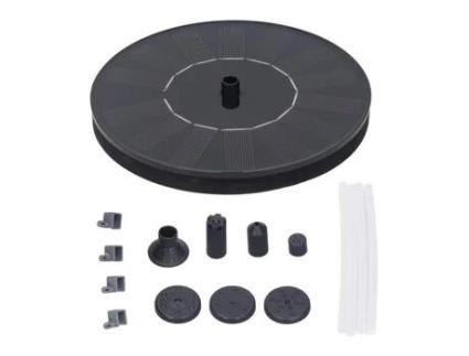 CHE - Fonte Solar Bomba Fonte de Água Solar para Banho Tanque de Peixes 7V 1.4W