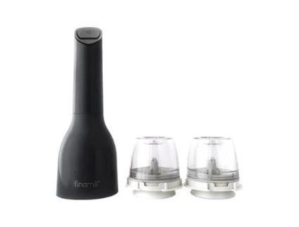 Moedor de especiarias a bateria 2 prateleiras para especiarias FINAMILL