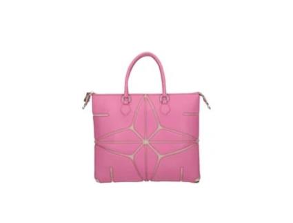 Mala De Mão De Mulher Gabs Borse Pele Rosa (tamanho Único)