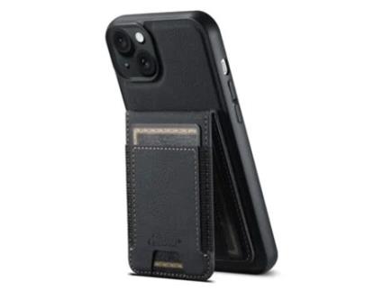 Suporte Casa Amovível Magsafe Para Iphone 13 Suteni Pele Sintética Preto