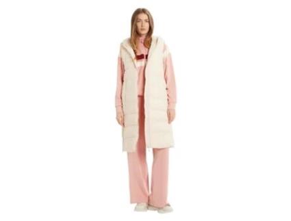 Colete De Mulher Guess Activewear Smanicati Nylon Rosa (xs)