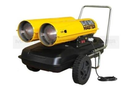 Aquecedor a óleo B 300 Ced sem saída de gás de combustão 44 / 88kw Master