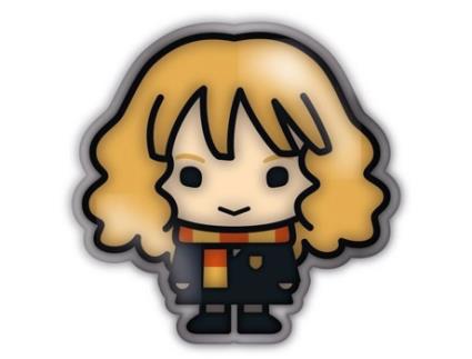 Pins Harry Potter Hermione Kawaii Hmb Metal Prateado