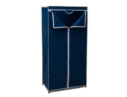 Armário Tnt Modelo Lidia 160 X 75 X 46 Cm, Organizador De Roupas Em Tecido Dobrável, Guarda Roupa Não Tecido, Guarda Roupa Removível Com Zíper, False