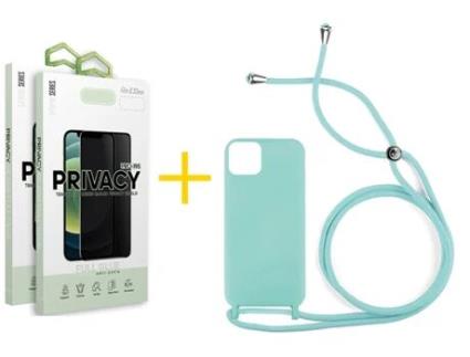 Conjunto De Películas De Ecrã Gel Rope Para Iphone 16 Pro Skyhe Vidro Temperado Verde (2un)