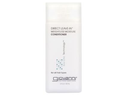 Giovanni Eco Chic Direct Leave In Condicionador de hidratação sem peso 60ml Mini Cal Fabricantes ocidentais