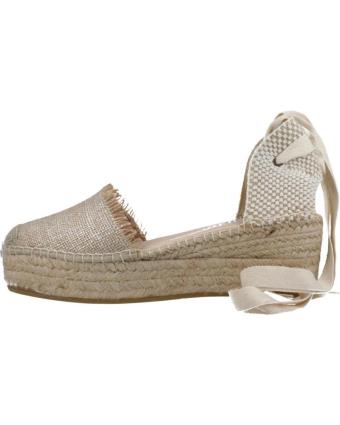 Sandálias de Mulher MACARENA ALPARGATAS MUJER MODELO JAVA34 COLOR PLATA