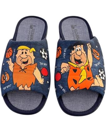 Pantufas de Homem VULCA-BICHA ZAPATILLAS CASA 1443 PIQUE MARINO PICAPIEDRA VARIOS COLORES