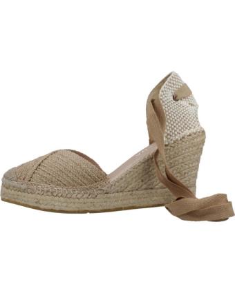 Sandálias de Mulher MACARENA ALPARGATAS MUJER MODELO DENIS16 COLOR MARRON CLARO NATURAL
