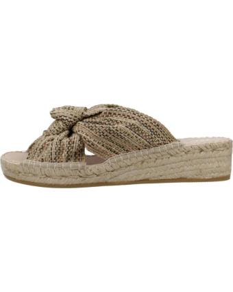 Sandálias de Mulher MACARENA SANDALIAS MUJER MODELO ERIKA2 COLOR ORO TAUPE