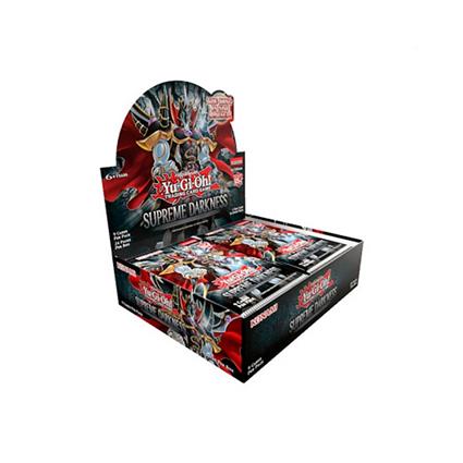 Yu-gi-oh! Cartas Colecionáveis Booster Box Display Supreme Darkness 24 Unidades