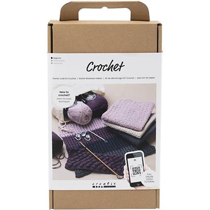 Creativ Kit De Artesanato Crochet Starter