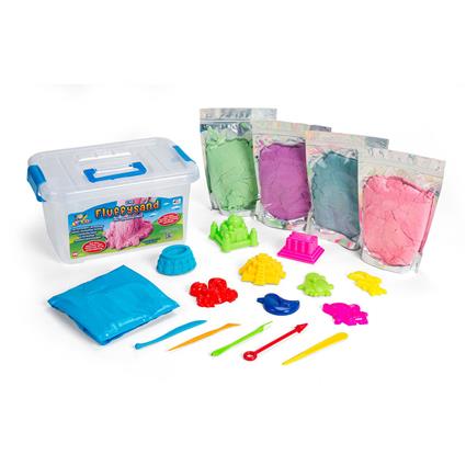 Vn Toys Areia De Plasticina Large Bucket Set Fluffy