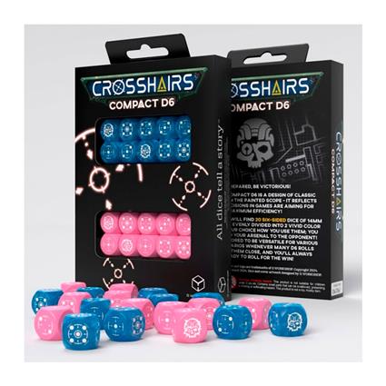 Q Workshop Dados Crosshair Compact D6 7 Unidades