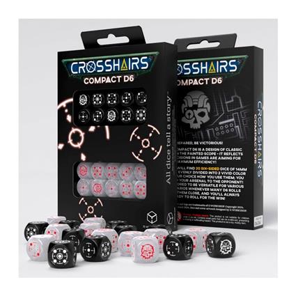 Q Workshop Dados Crosshair Compact D6 7 Unidades