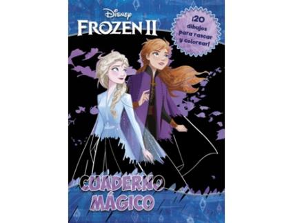 Livro Frozen 2. Cuaderno Mágico de Disney (Espanhol)